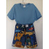 BOARDSHORT INFANTIL PIRATAS AZUL 04 BOARDSHORT INFANTIL PIRATAS AZUL 04
