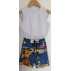 BOARDSHORT INFANTIL PIRATAS AZUL 04 BOARDSHORT INFANTIL PIRATAS AZUL 04