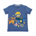 CAMISETA INFANTIL PLUNGED AZUL INDIGO 08 CAMISETA INFANTIL PLUNGED AZUL INDIGO 08