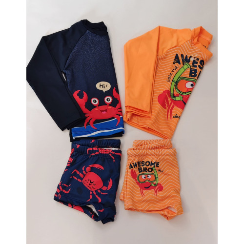 Conjunto Praia Infantil Siri UV 50+ Conjunto Praia Infantil Siri UV 50+