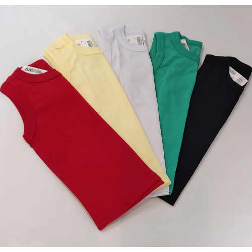 REGATA INFANTIL BÁSICA COLORIDAS REGATA INFANTIL BÁSICA COLORIDAS